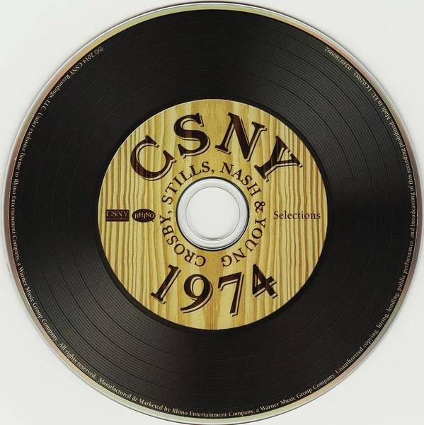 Crosby, Stills, Nash and Young CSNY 1974 : CD